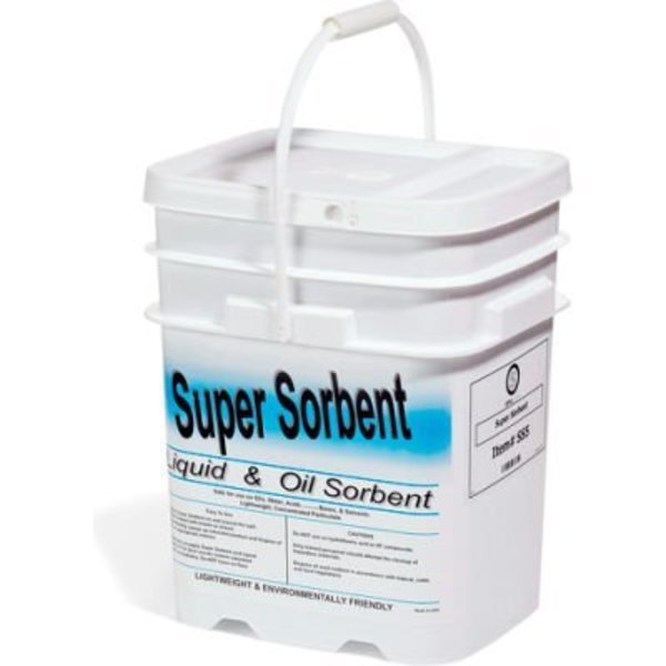 Spilltech SpillTech SuPersorb Loose Sorbent, 5 Gallon Pail SS5